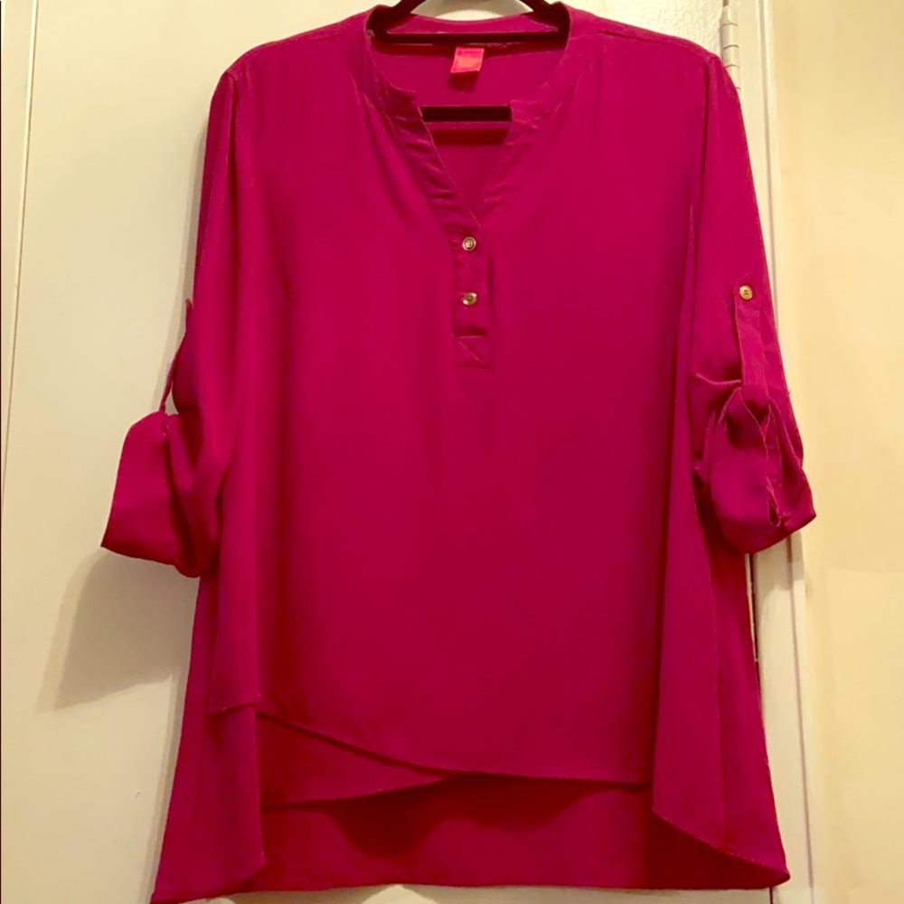 Catherine Malandrino 3/4 sleeved blouse
